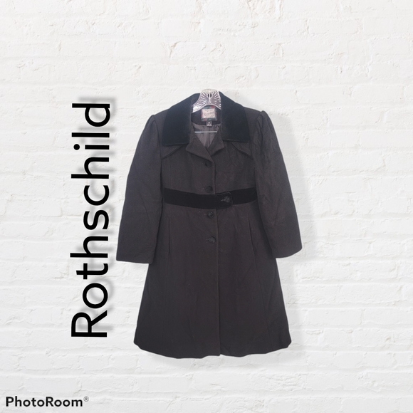 Vintage Other - VTG Rothschild Princess Empire Peacoat Size 10
